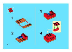LEGO 6192 instructions page 6 – build guide