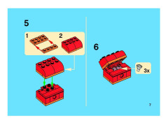 LEGO 6192 instructions page 7 – build guide