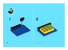 LEGO 6192 instructions page 8 – build guide