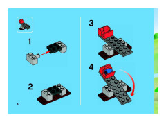 LEGO 6193 instructions page 4 – build guide