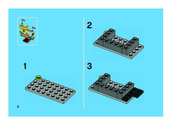 LEGO 6193 instructions page 6 – build guide