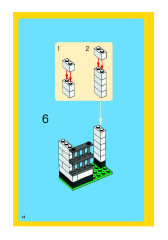 LEGO 6194 instructions page 14 – build guide