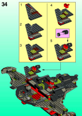 LEGO 6198 instructions page 21 – build guide
