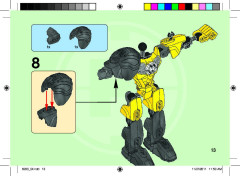 LEGO 6200 instructions page 13 – build guide