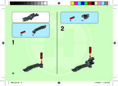 LEGO 6200 instructions page 14 – build guide