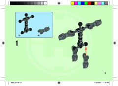 LEGO 6200 instructions page 5 – build guide