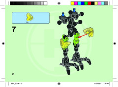 LEGO 6201 instructions page 10 – build guide