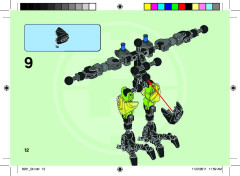 LEGO 6201 instructions page 12 – build guide