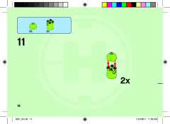 LEGO 6201 instructions page 14 – build guide