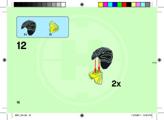 LEGO 6201 instructions page 16 – build guide