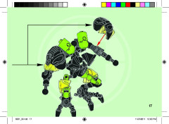 LEGO 6201 instructions page 17 – build guide