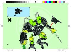 LEGO 6201 instructions page 20 – build guide