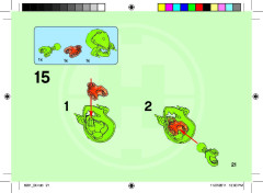 LEGO 6201 instructions page 21 – build guide