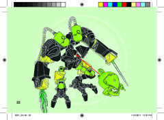 LEGO 6201 instructions page 22 – build guide