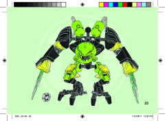 LEGO 6201 instructions page 23 – build guide