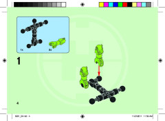LEGO 6201 instructions page 4 – build guide