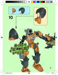 LEGO 6202 instructions page 21 – build guide