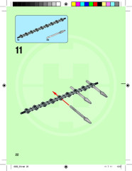 LEGO 6202 instructions page 22 – build guide
