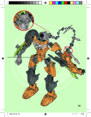 LEGO 6202 instructions page 23 – build guide