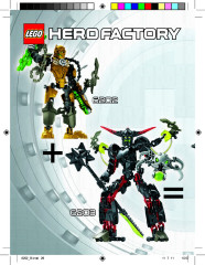 LEGO 6202 instructions page 28 – build guide