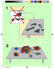 LEGO 6202 instructions page 4 – build guide