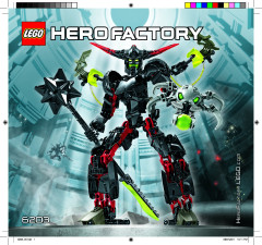LEGO 6203 instructions page 1 – build guide