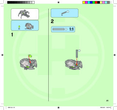 LEGO 6203 instructions page 25 – build guide