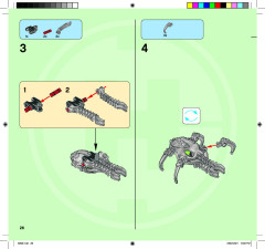 LEGO 6203 instructions page 26 – build guide