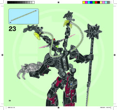 LEGO 6203 instructions page 36 – build guide