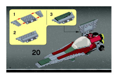 LEGO 6205 instructions page 14 – build guide