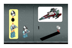 LEGO 6205 instructions page 2 – build guide