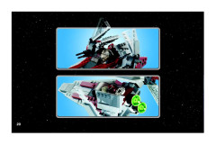 LEGO 6205 instructions page 20 – build guide