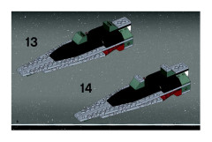 LEGO 6205 instructions page 8 – build guide
