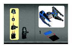 LEGO 6206 instructions page 2 – build guide