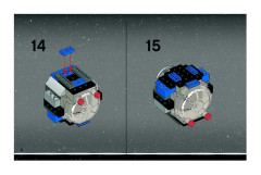 LEGO 6206 instructions page 8 – build guide