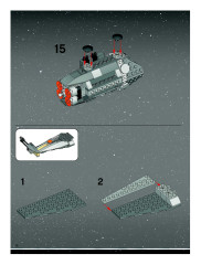 LEGO 6208 instructions page 12 – build guide