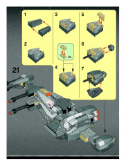 LEGO 6208 instructions page 31 – build guide