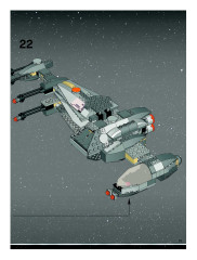 LEGO 6208 instructions page 33 – build guide