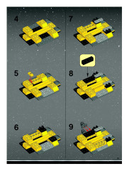 LEGO 6208 instructions page 35 – build guide