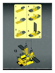 LEGO 6208 instructions page 37 – build guide