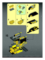 LEGO 6208 instructions page 39 – build guide