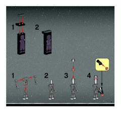 LEGO 6209 instructions page 3 – build guide
