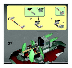 LEGO 6209 instructions page 33 – build guide