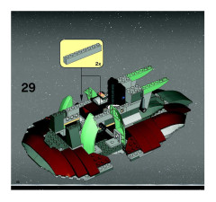 LEGO 6209 instructions page 36 – build guide