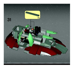 LEGO 6209 instructions page 38 – build guide