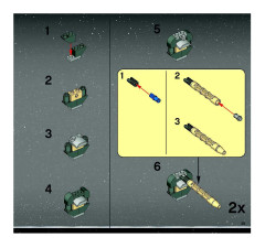 LEGO 6209 instructions page 39 – build guide