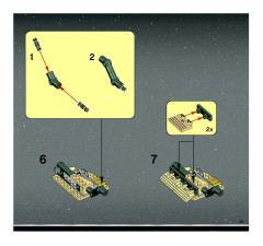 LEGO 6209 instructions page 45 – build guide