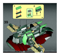 LEGO 6209 instructions page 51 – build guide