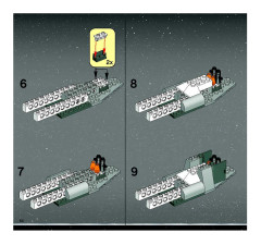 LEGO 6209 instructions page 54 – build guide