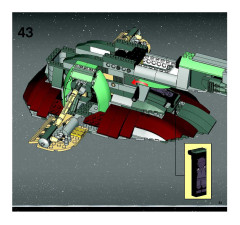 LEGO 6209 instructions page 61 – build guide